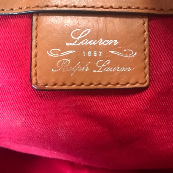 Ralph Lauren Canvas and Leather Handbag - Picture 3 of 9